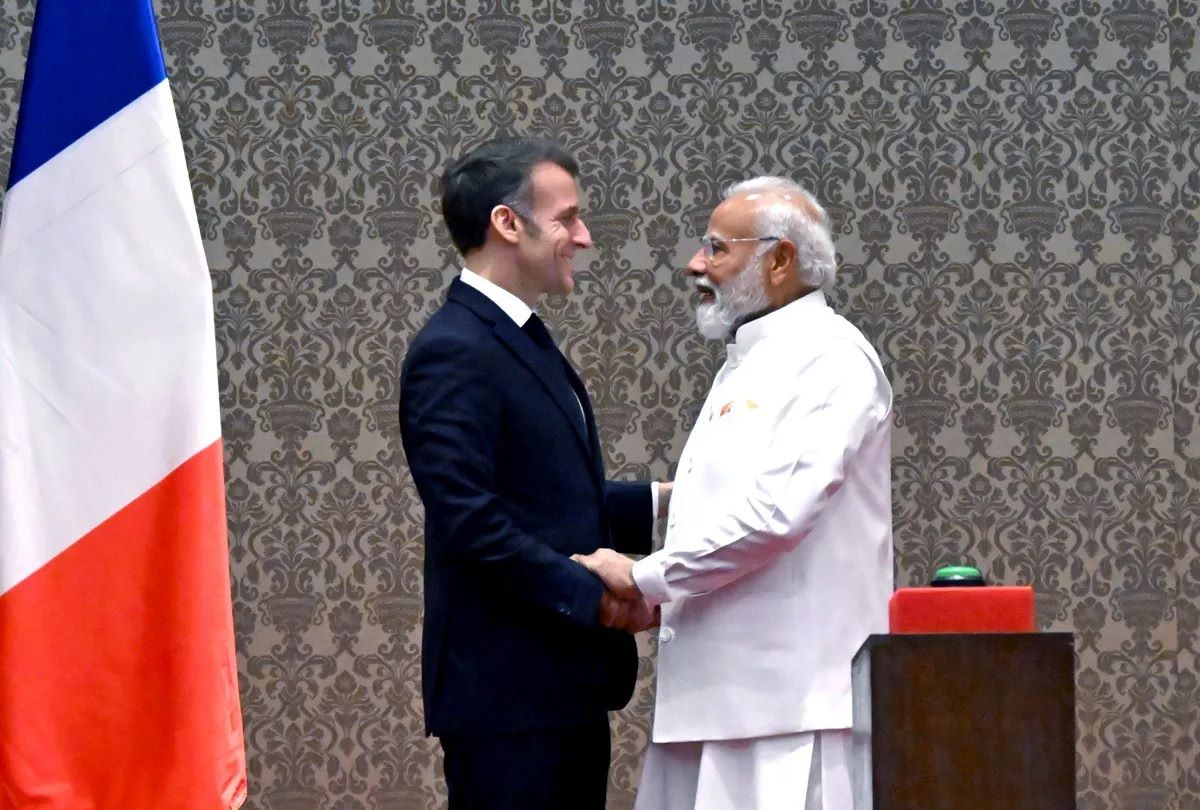 French President Emmanuel Macron invited Prime Minister Narendra Modi to the 52nd G7 Summit